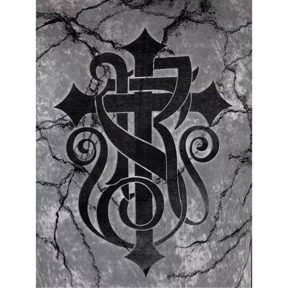 Rebel Saint By Affliction Men's T-shirt MOURNFUL Biker Skull Tattoo S-5XL - Picture 7 of 7